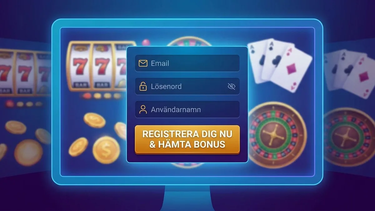 Registrera med bonus